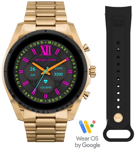 michael kors mkt5138|Michael Kors Men's or Women's Gen 6 44mm Touchscreen .